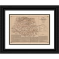 thumbnail image 1 of Valverde 24x19 Black Ornate Wood Framed with Double Matting Museum Art Print Titled - Caceres Province Spain - Valverde 1880, 1 of 4