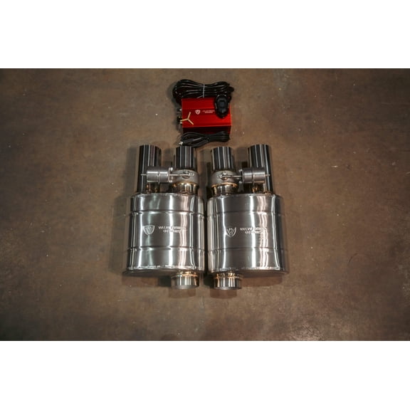 Valvetronic MDUALOUTX1 Valved Muffler Kit 63mm Dualout X1