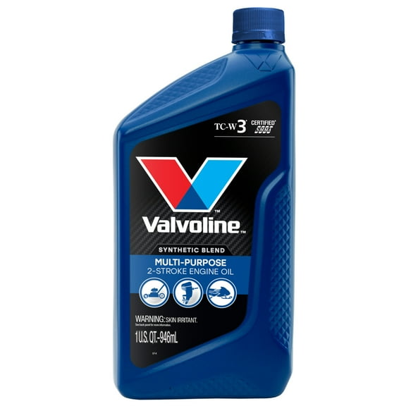 Valvoline 2-Stroke Multi-Purpose TCW-3 Motor Oil 1 QT