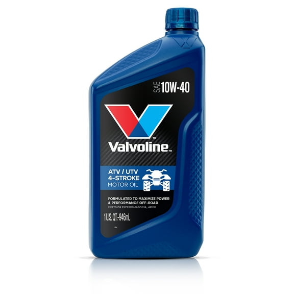 Valvoline 4-Stroke ATV/UTV SAE 10W-40 Motor Oil 1 QT