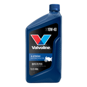 Valvoline 4-Stroke Motorcycle 10W-40 Conventional Motor Oil 1 QT