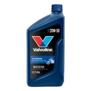 Valvoline 4-Stroke Motorcycle 20W-50 Conventional Motor Oil 1 QT