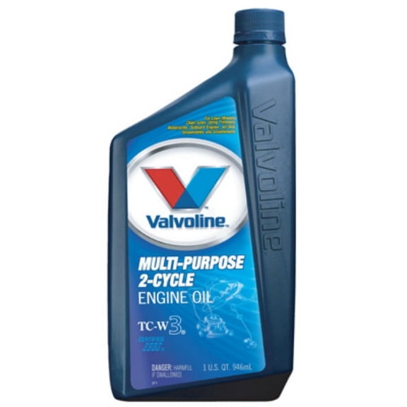 Valvoline 822384 Multi Purpose 2-Cycle Engine Oil, 1 Qt, Each