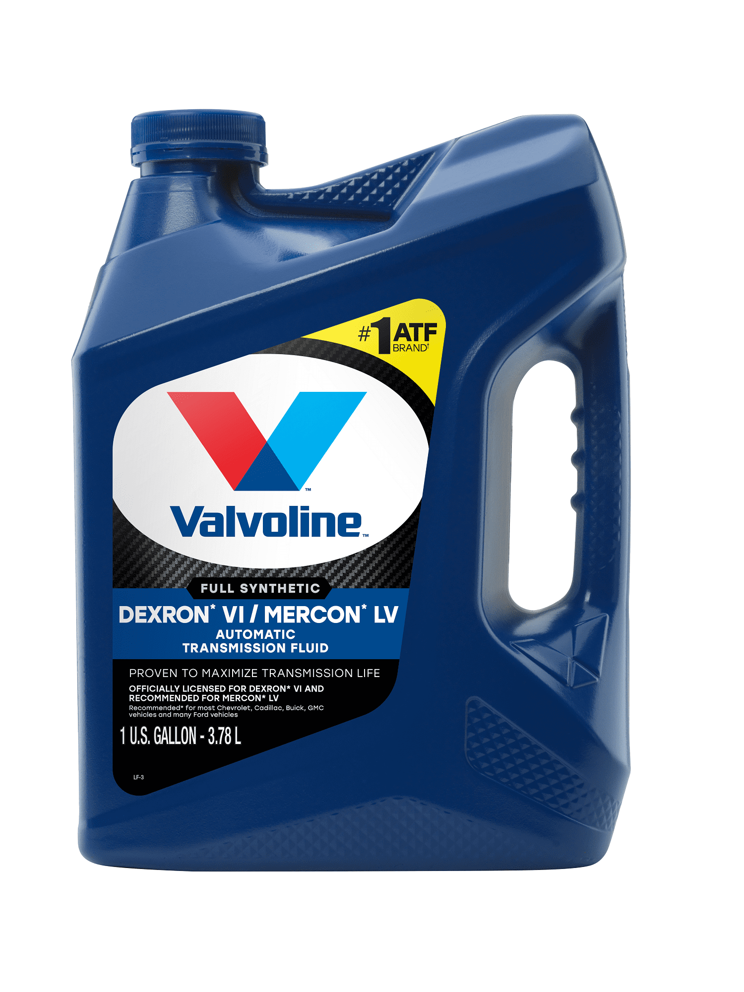 Valvoline ATF Dexron VI/Mercon LV Full Synthetic , 1 Gallon Fits select:  2011-2019 CHEVROLET SILVERADO, 2011-2020 CHEVROLET EQUINOX