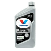 Valvoline Advanced Full Synthetic 0W-20 Motor Oil 1 QT