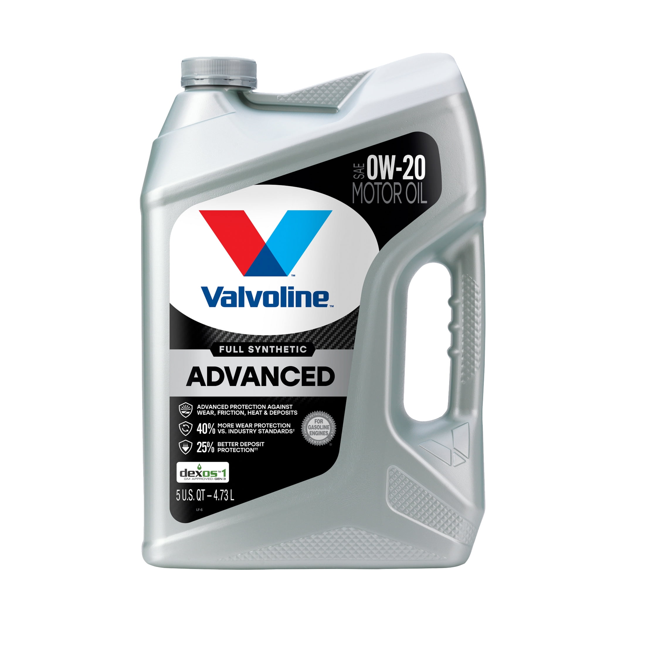 Valvoline Advanced Full Synthetic Motor Oil for Vehicles & Cars, SAE 0W-20