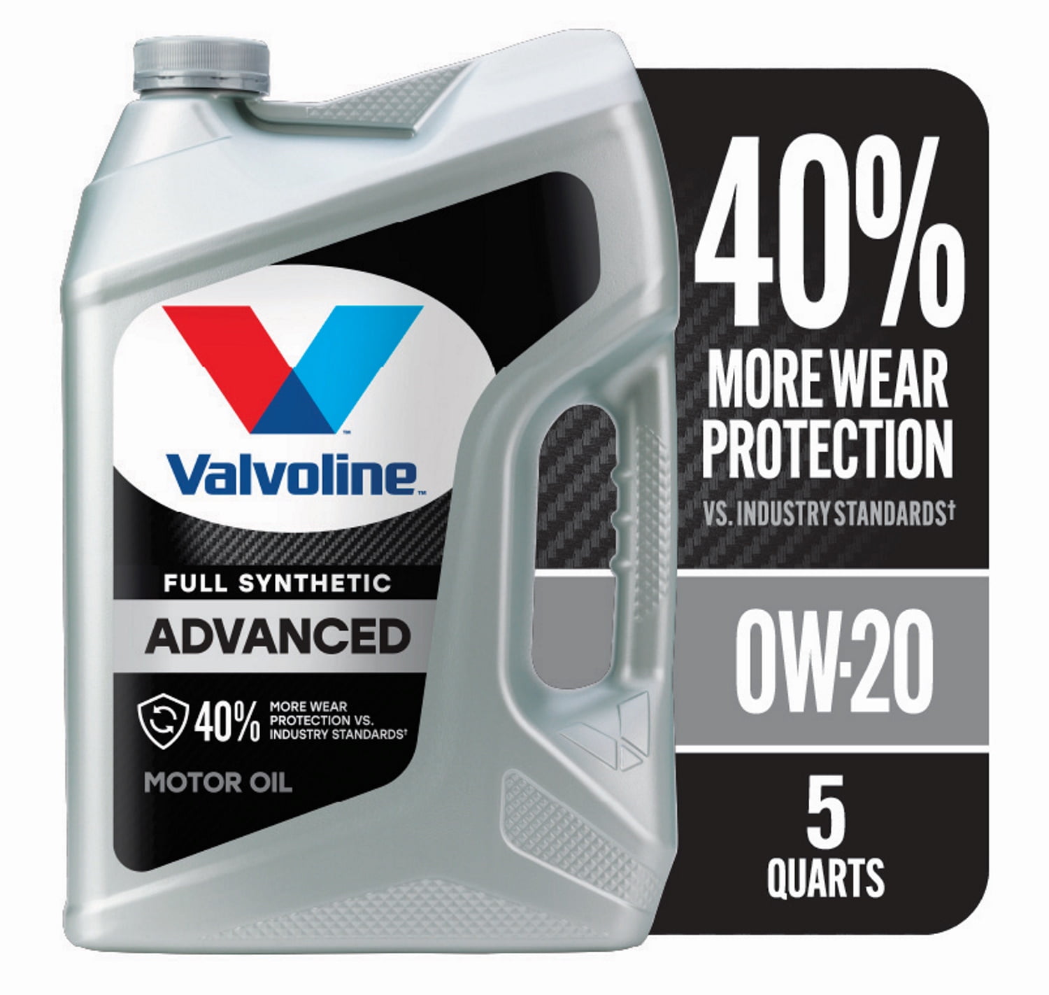 Valvoline Advanced Full Synthetic 0W-20 Motor Oil 5 QT 