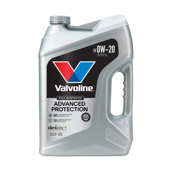 Valvoline Outstanding High-Temperature Protection Full Synthetic Motor Oils 0W - 20, 5Quart