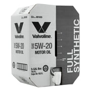 Valvoline Advanced Protection Full Synthetic Motor Oil 5W-20 5 GA Box