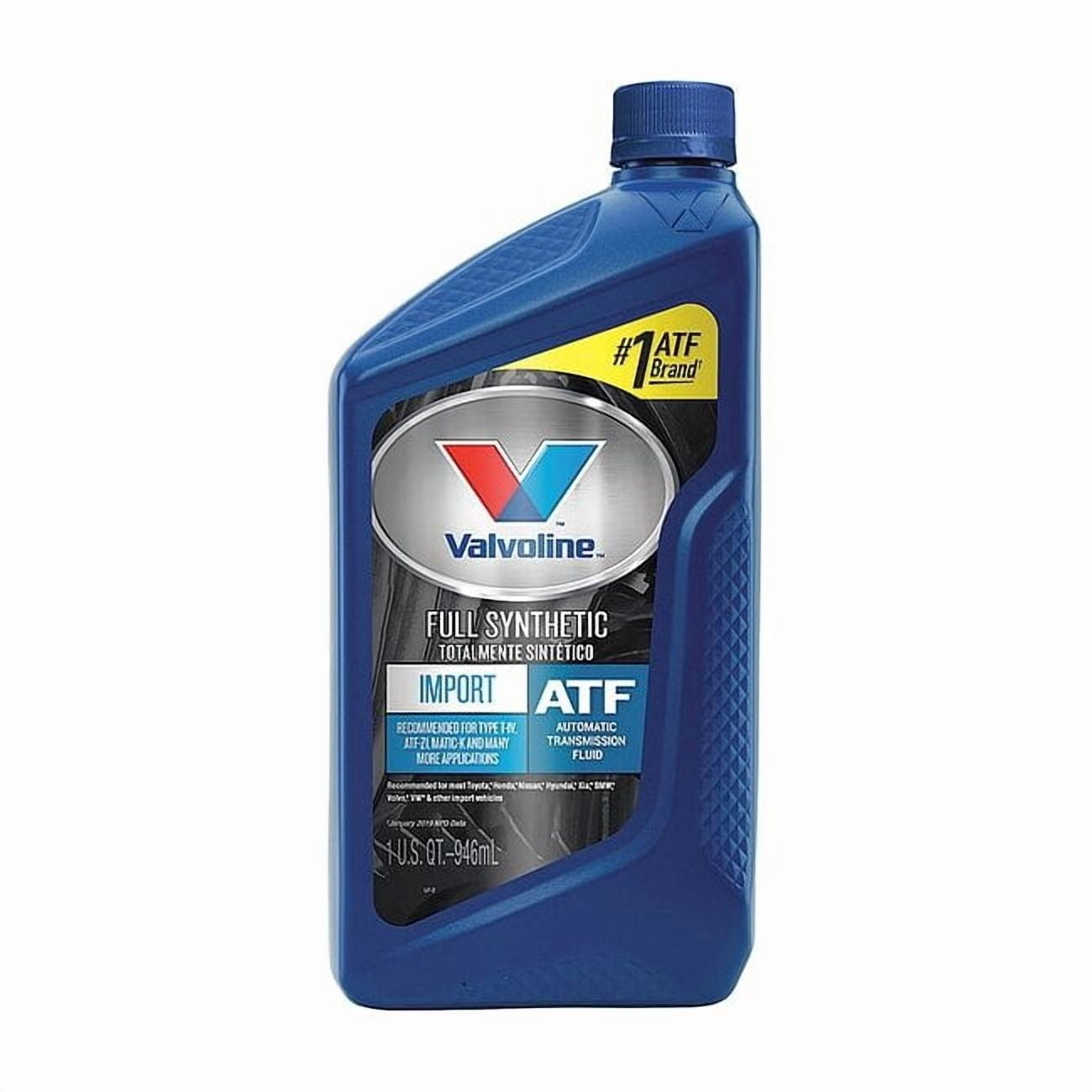 Valvoline Automatic Transmission Fluid,Red,1 qt. 822389 - Walmart