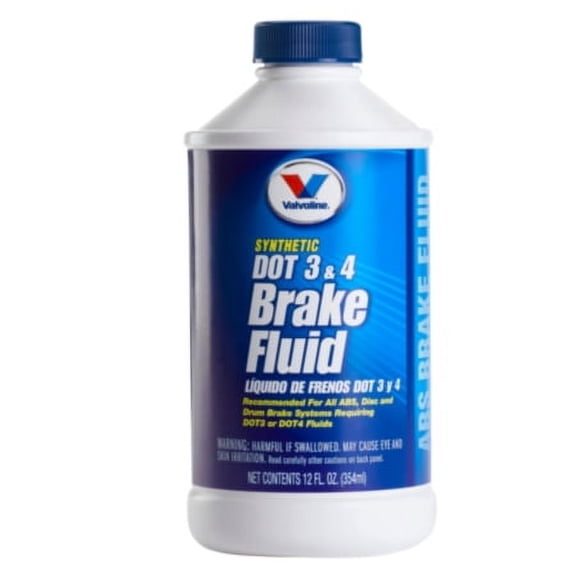 Valvoline DOT 3 and 4 Brake Fluid (12 oz.)