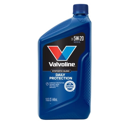 Valvoline Daily Protection 5W-20 Synthetic Blend Motor Oil 1 Quart