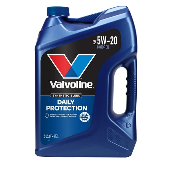 Valvoline Daily Protection 5W-20 Synthetic Blend Motor Oil 5 Quart