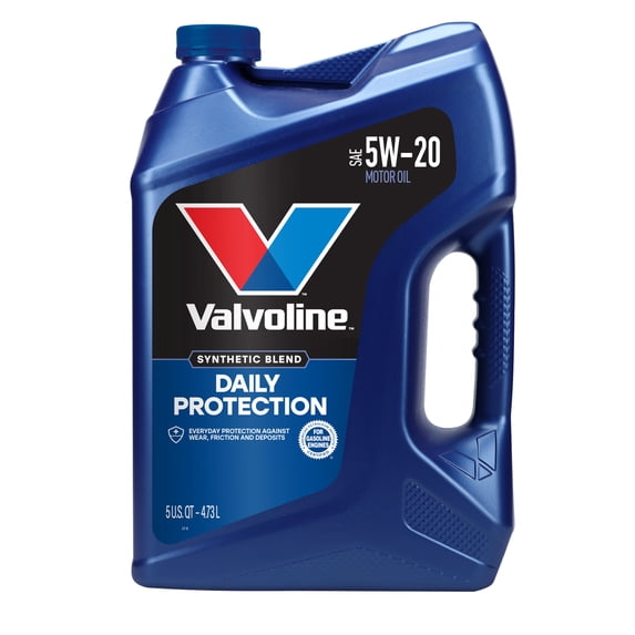 Valvoline Daily Protection 5W-20 Synthetic Blend Motor Oil 5 Quart