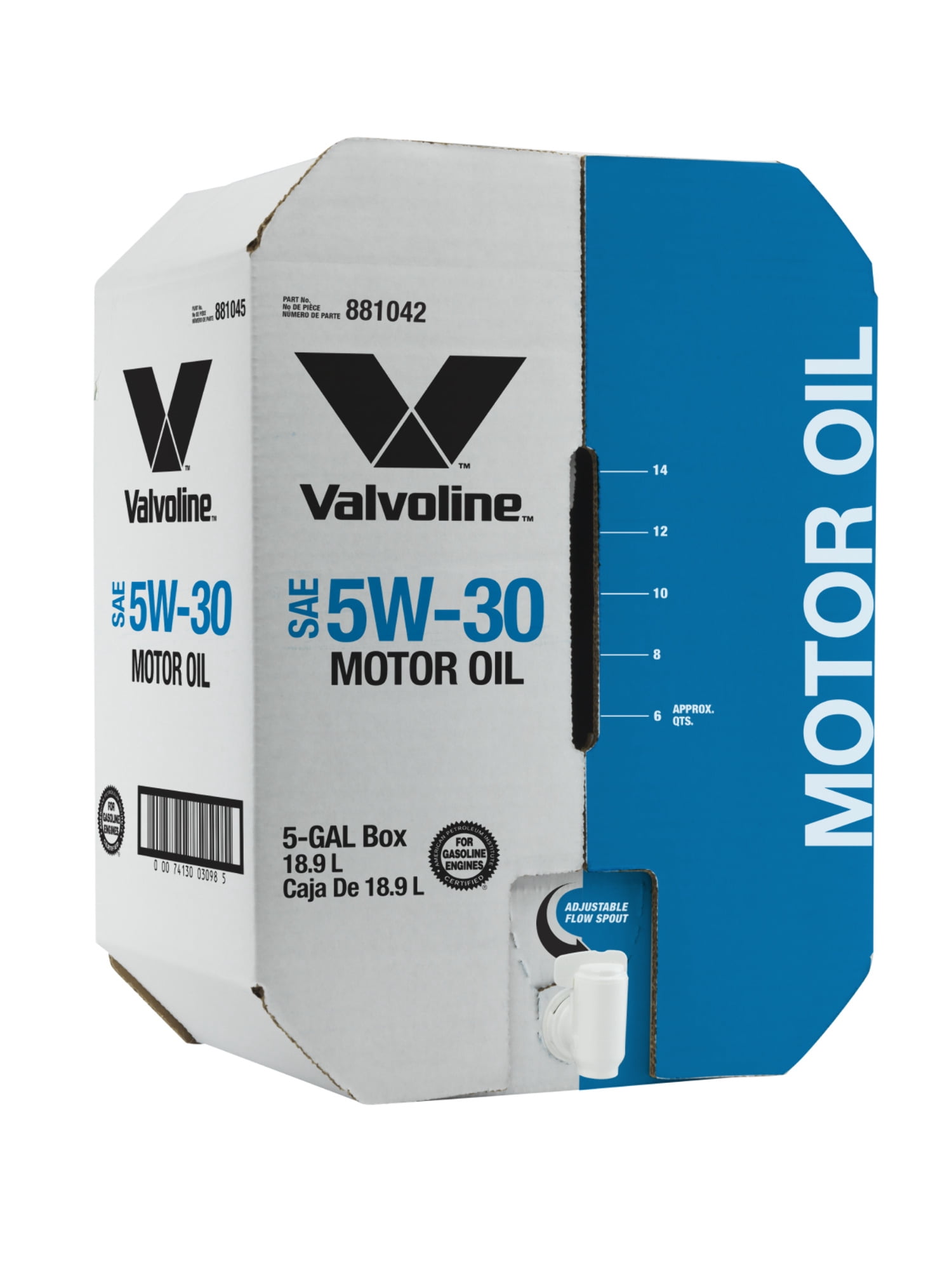 Valvoline Daily Protection Synthetic Blend Motor Oil 5W-30 5 GA Box