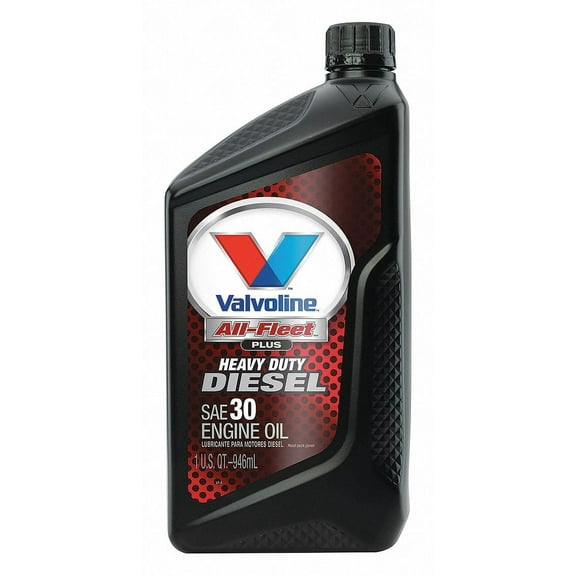 VALVOLINE 822404 Valvoline All Fleet Plus SAE 30W Diesel Engine Motor Oil 1 Qt