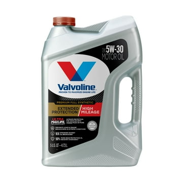 Valvoline Full Synthetic Extended Protection High Mileage 5W-30 Motor Oil 5 QT