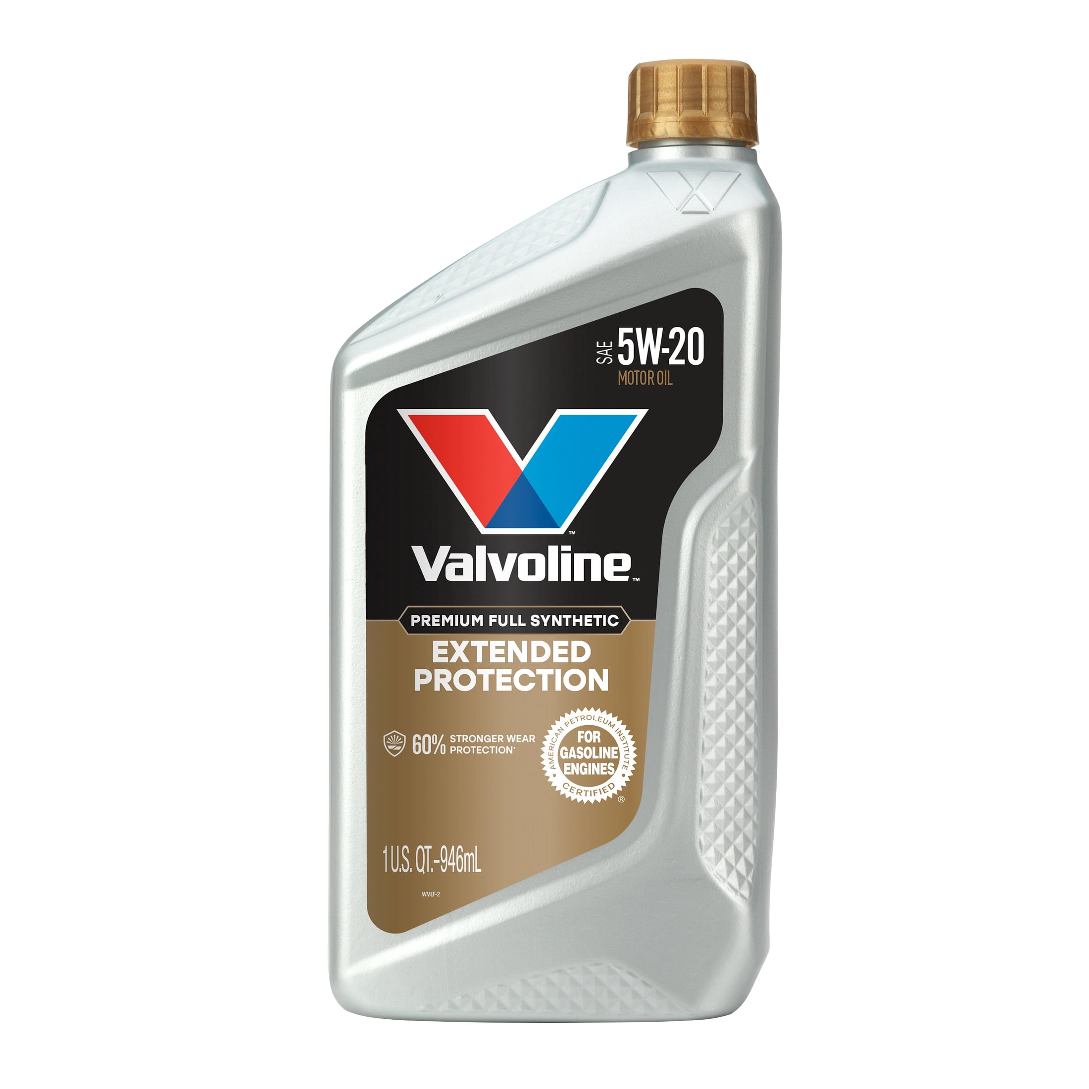 Valvoline Extended Protection Premium Full Synthetic 5W-20 Motor Oil 1 Quart
