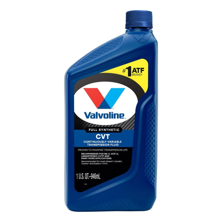 Valvoline Full Synthetic CVT Transmission Fluid 1 Quart for Valvoline Full Synthetic CVT Transmission Fluid 1 Quart for