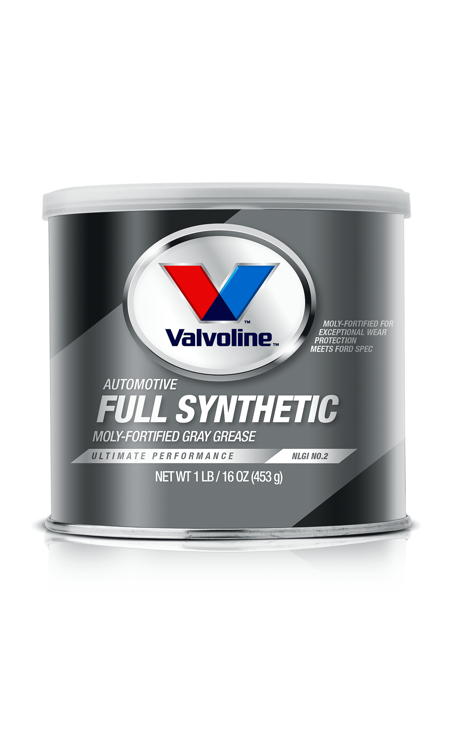 Valvoline Full Synthetic Moly-Fortified Gray Grease Tub 1 Lb