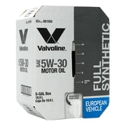 Valvoline Full Synthetic Motor Oils 5W - 30, 5 Gallon