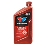 Valvoline High Mileage MaxLife 10W-30 Synthetic Blend Motor Oil 1 QT