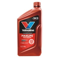 Valvoline MaxLife High Mileage 5W-20 Synthetic Blend Motor Oil 1 Quart