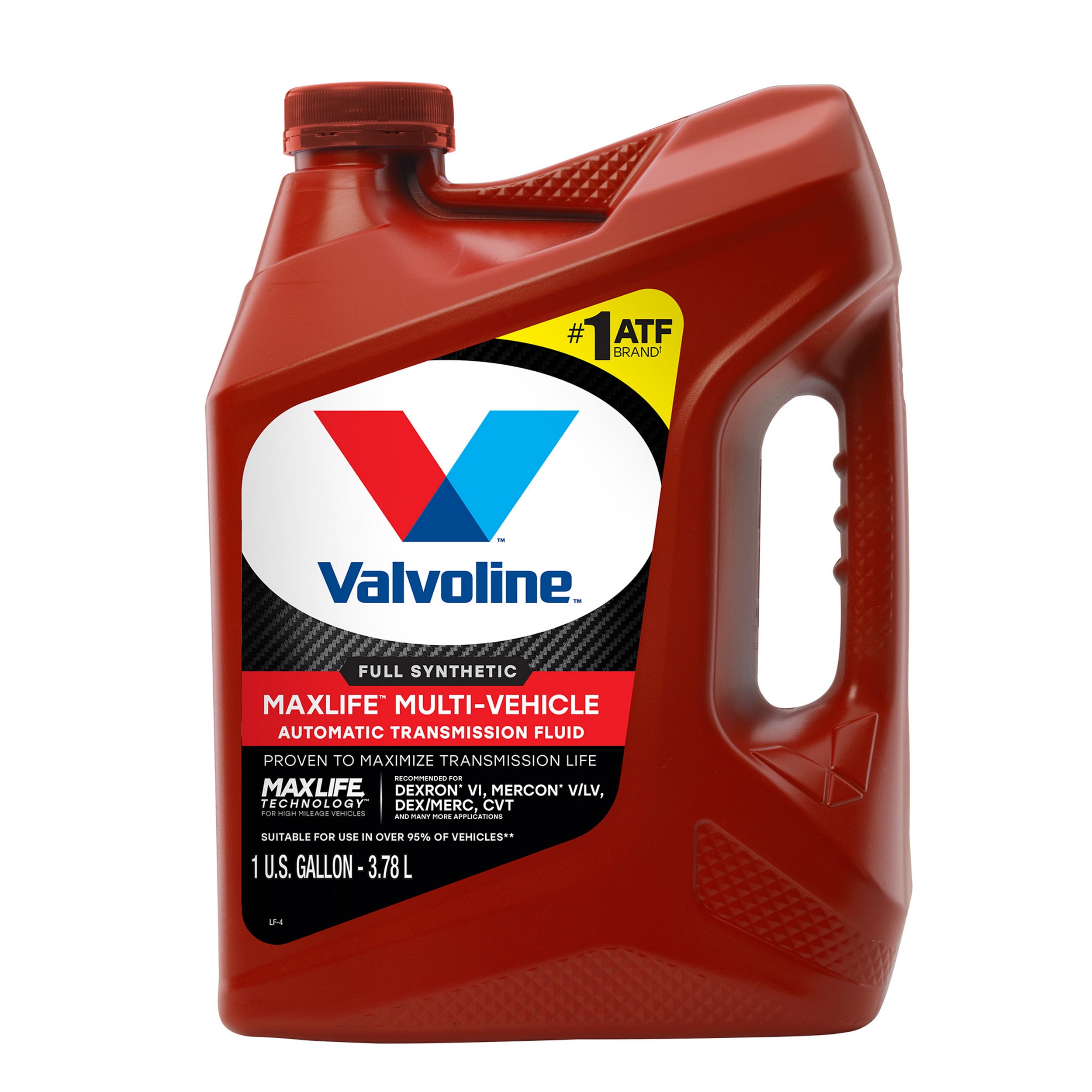 Walmart daily deals:  Valvoline MaxLife High Mileage Full Synthetic ATF, Multi-Vehicle, 1 GA