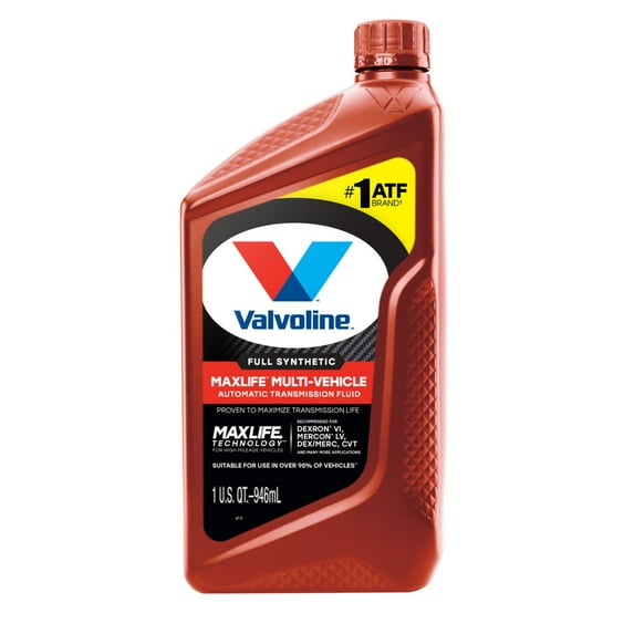 Valvoline MaxLife Multi-Vehicle Full Synthetic Automatic Transmission Fluid 1 QT