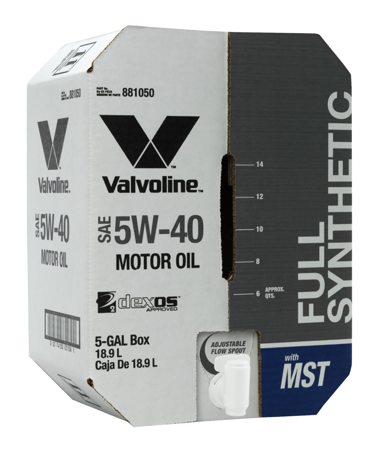 バルボリン　エンジンオイル　EURO V-PLUS 5W-40 SP 約8リットル Amazon | Valvoline ヨーロピアンビークル フルシンセティック SAE 5W