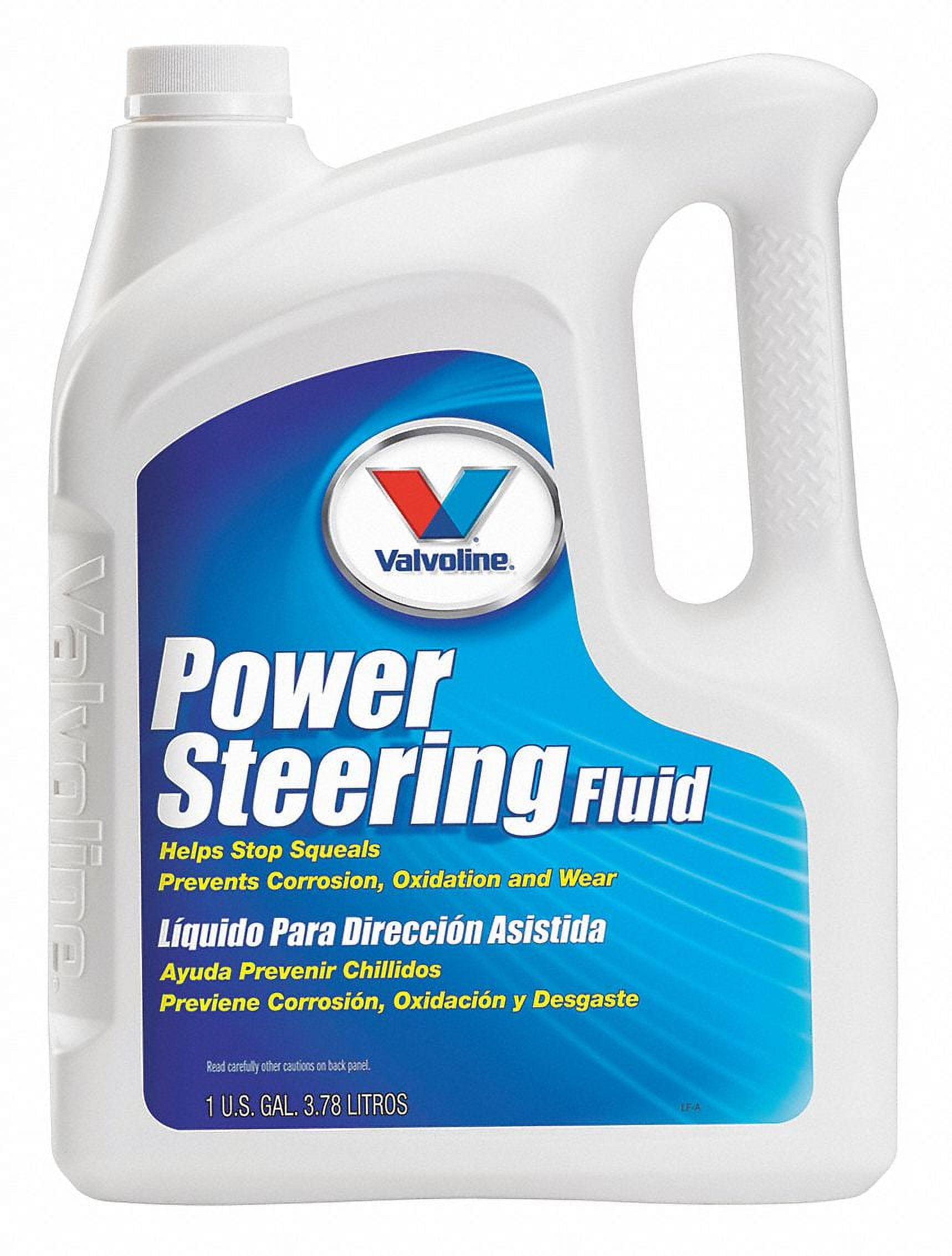 Valvoline Power Steering Fluid,1 Gal,Amber 799222