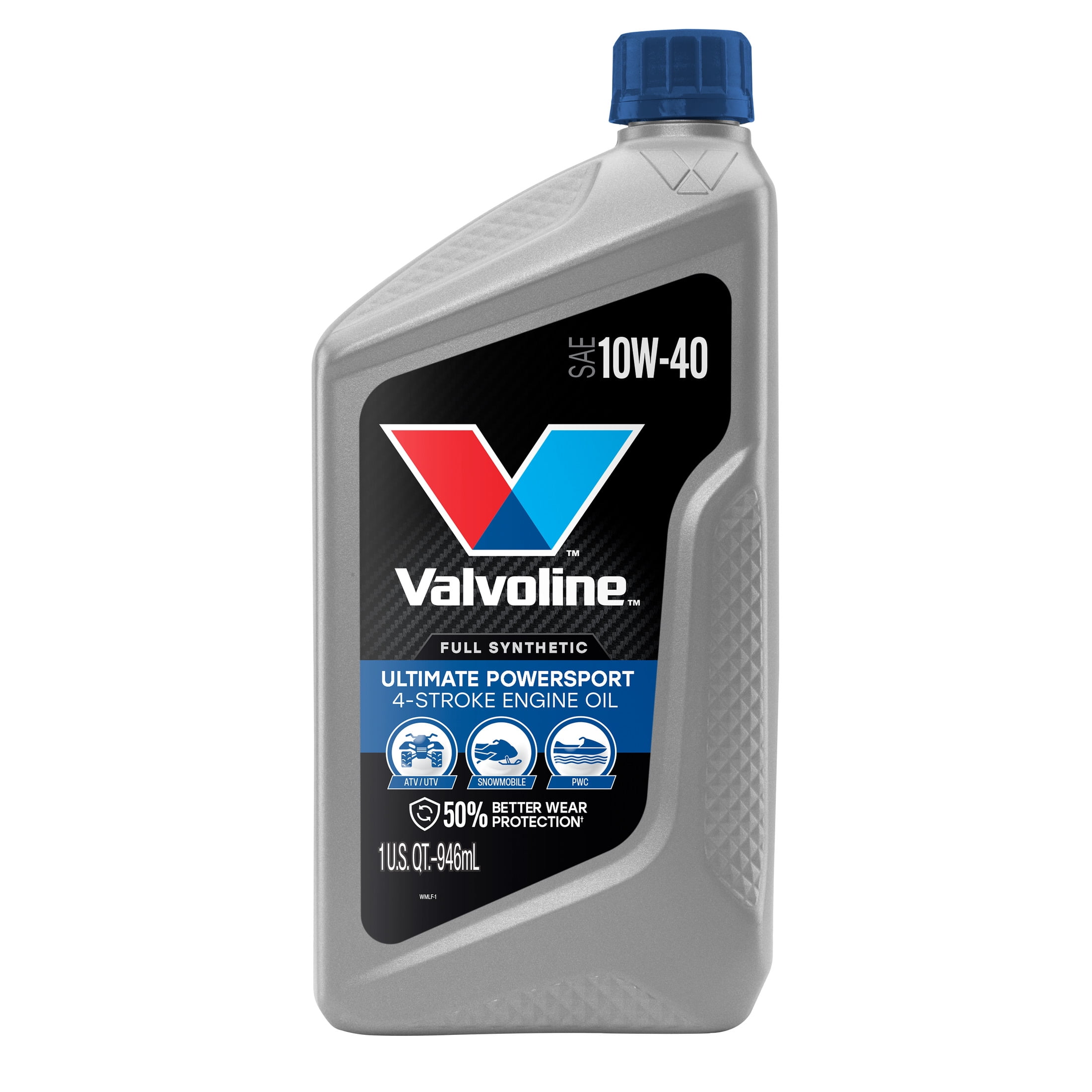 Valvoline 4-Stroke Ultimate Powersport Full Synthetic 10W-40 Engine Oil 1 Quart