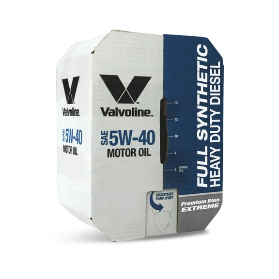 Valvoline Premium Blue Extreme Full Synthetic Diesel Engine Oil SAE 5W-40 Bay Box (20 Quarts)