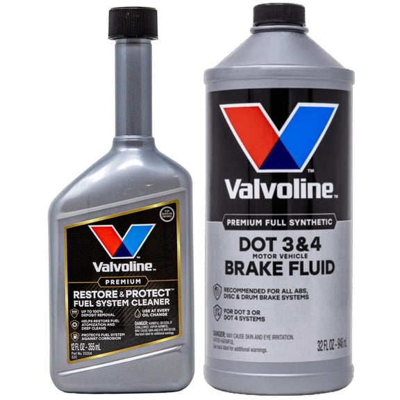 Valvoline Restore & Protect Fuel Sys Clnr / Dot 3&4 Brake Fluid 32 oz.