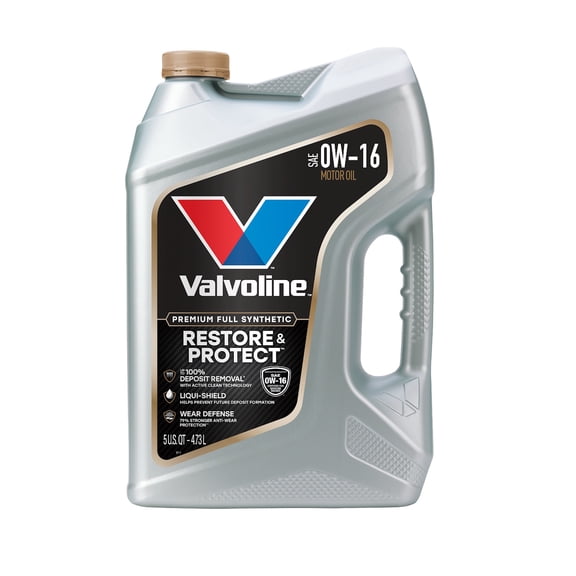Valvoline Restore & Protect Full Synthetic 0W-16 Motor Oil 5 QT