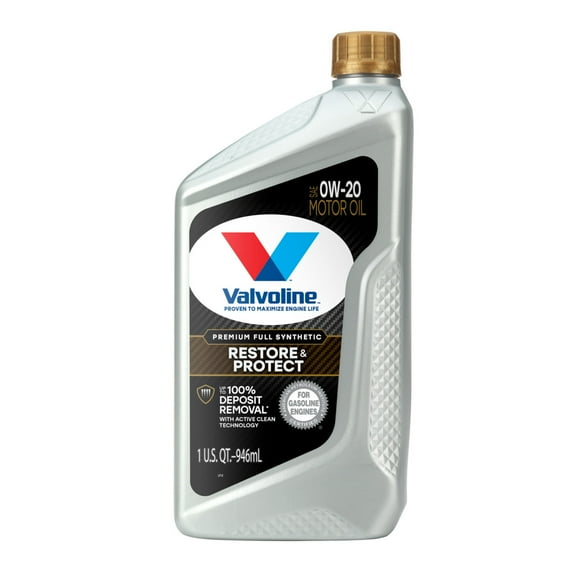 Valvoline Restore & Protect Full Synthetic 0W-20 Motor Oil 1 QT