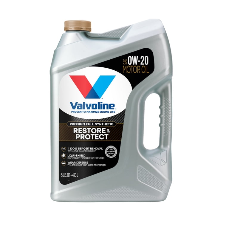メンテナンス apollo station oil OW-20 Free Shipping! Valvoline Restore and Protect Full Synthetic 0W-20