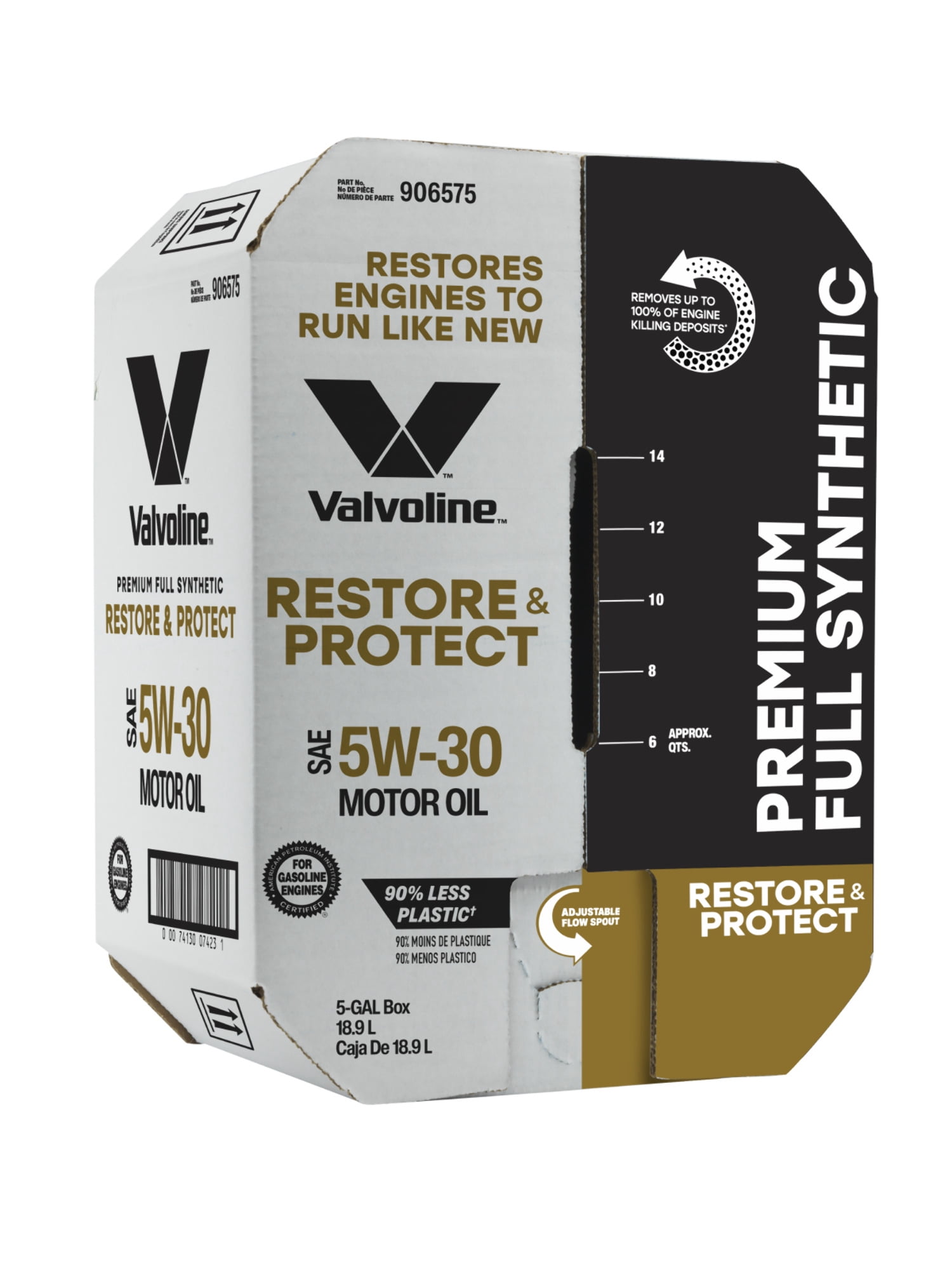 Valvoline Restore & Protect Full Synthetic Motor Oil 5W-30 5 GA