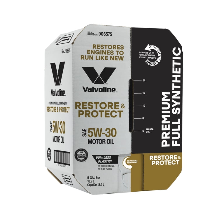 Valvoline Restore & Protect Full Synthetic Motor Oil 5W-30 5 GA