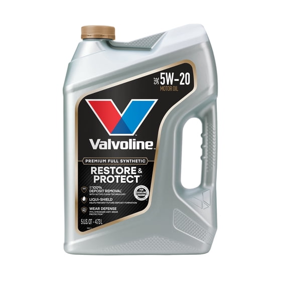 Valvoline Restore & Protect Full Synthetic 5W-20 Motor Oil 5 Quart
