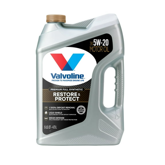 Valvoline Restore & Protect Full Synthetic 5W-20 Motor Oil 5 QT