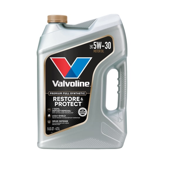 Valvoline Restore & Protect Full Synthetic 5W-30 Motor Oil 5 Quart