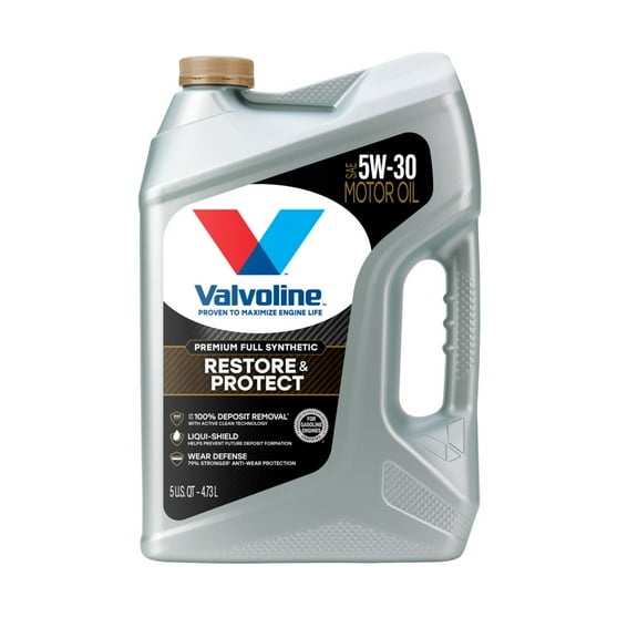 Valvoline Restore & Protect Full Synthetic 5W-30 Motor Oil 5 QT