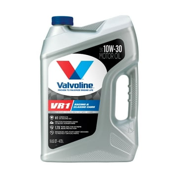 Valvoline VR1 Racing 10W-30 Motor Oil 5 QT