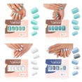 thumbnail image 1 of Vamony Press on Nails Short, 108 Pcs Square Fake Nails, Press-on Nails Kit with Adhesive Tabs, Mani Sticks and Files, Artificial Nails Gift for Girls Women, 4 Packs, Fresh Summer Nail Art Sets, 1 of 10
