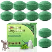 Vamoo 10 Pack Natural MouseRepellent Pouches - rodentrepellent Peppermint Oil Formula, 90-Day Protectionfor Home, Car & Garden, Pet Safe