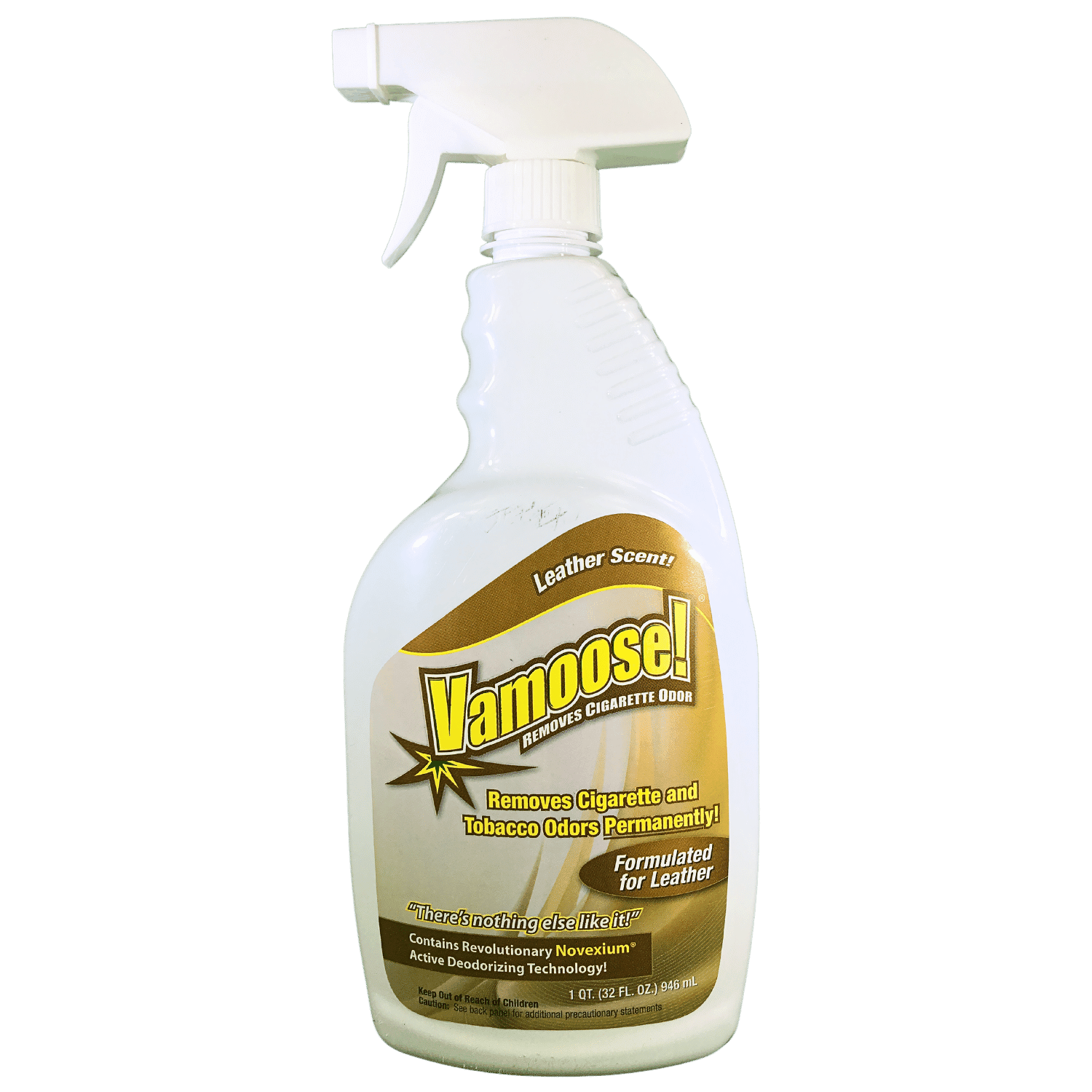 Vamoose Smoke Odor Air Freshener & Eliminator, Leather Scent, 32-Ounce  Spray