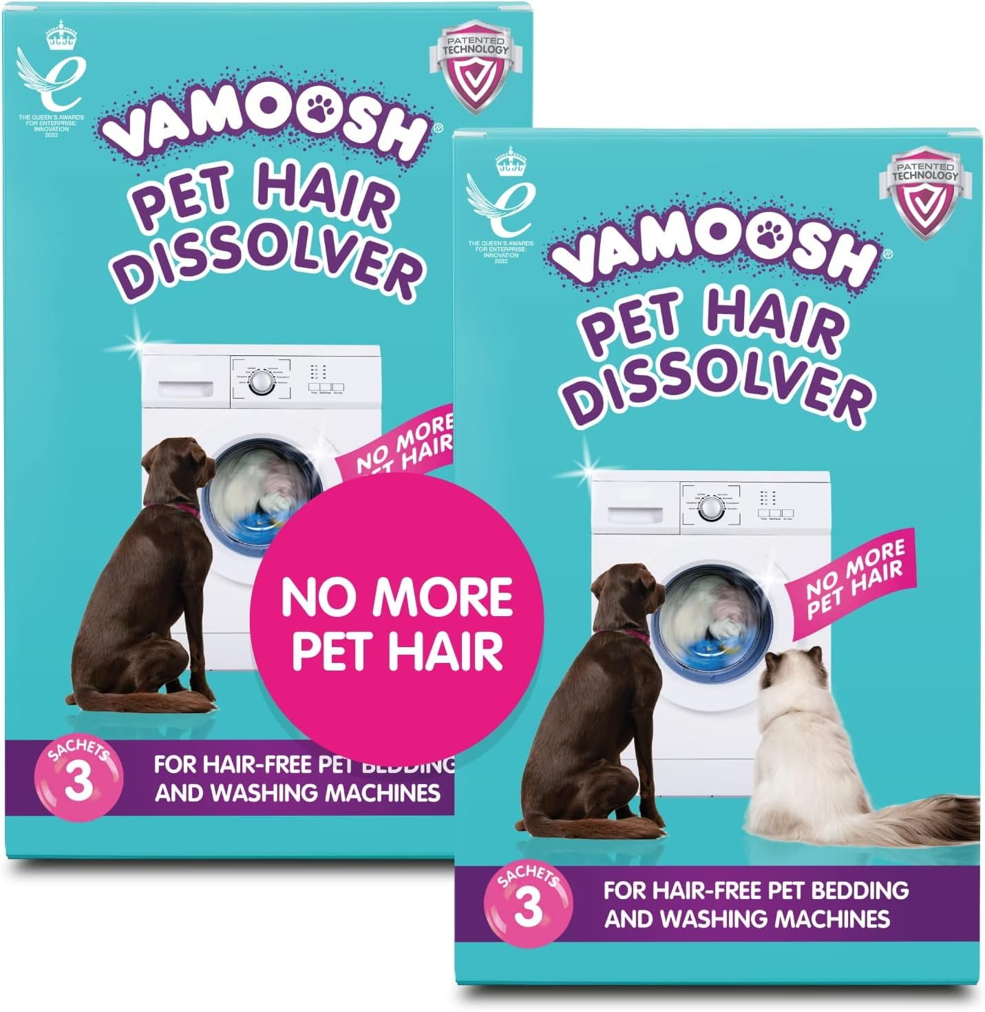 Vamoosh Pet Hair Dissolver Pet Hair Remover