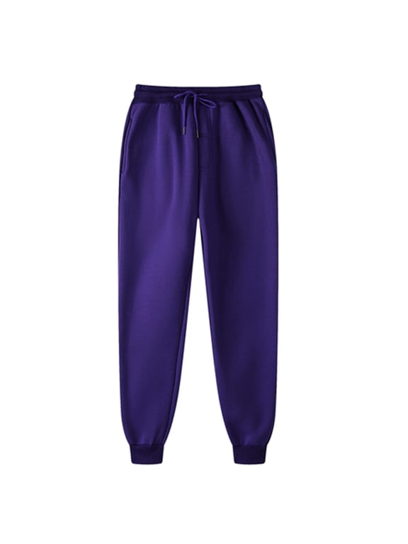 Women's Jogger Pants Fleece Lined Sweatpants High Waist Drawstring Joggers Athletic Running Sweat Pants with Pockets