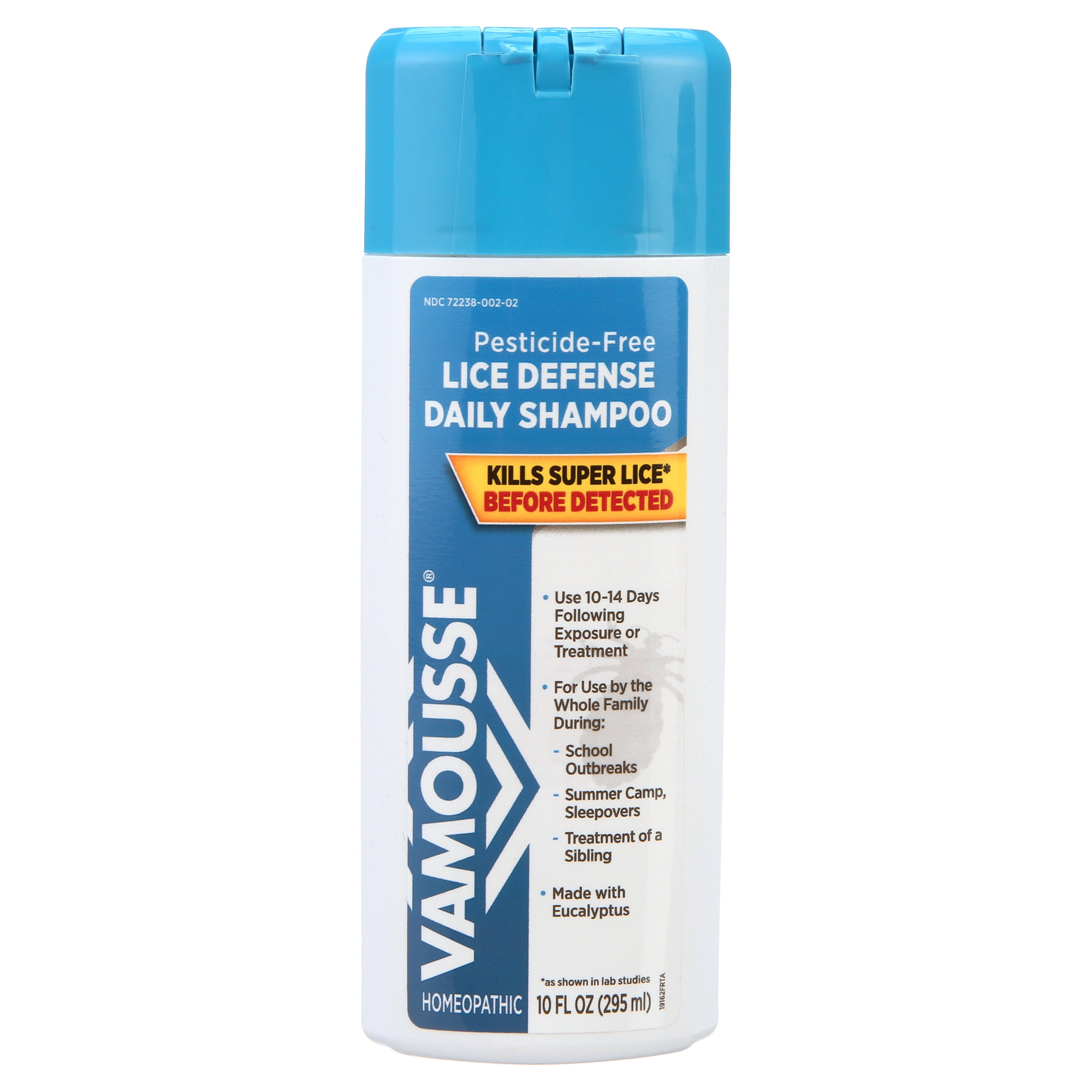 Vamousse Lice Defense Daily Shampoo, 10 fl. oz.